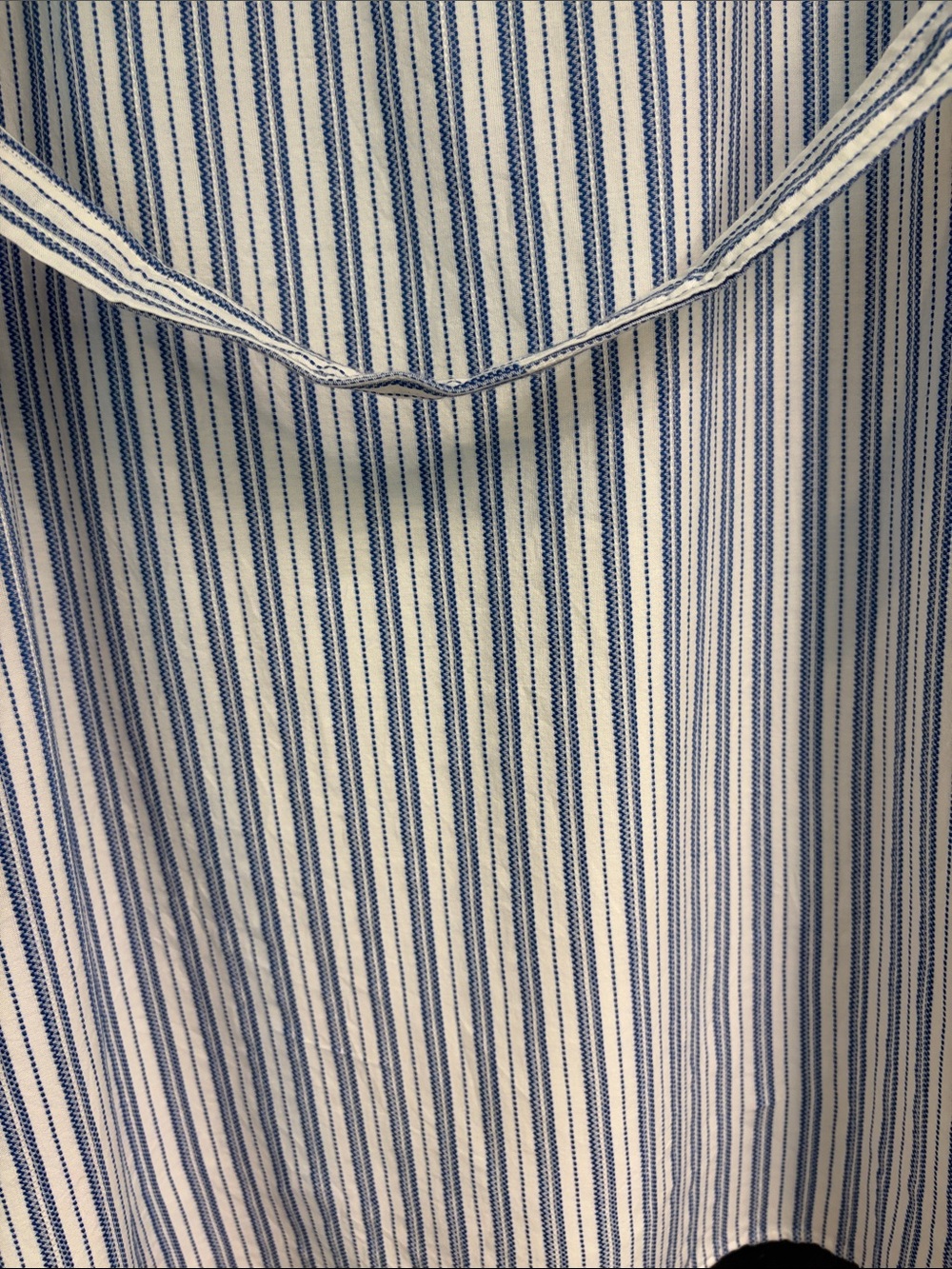 J. Crew Blue and White Striped Midi Shirt Dress - Picture 8 of 13